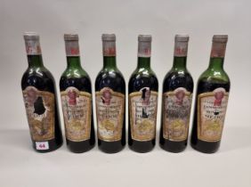 Six 75cl bottles of Cuvee de la Commanderie du Bontemps, 1961, Barton & Guestier. (6)