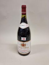 A 150ml magnum bottle of Crozes Hermitage, Domaine de Thalabert, 1983, Paul Jaboulet Aine.