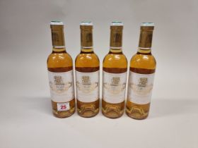 Four 37.5cl bottles of Chateau Coutet, 2005, Barsac. (4)