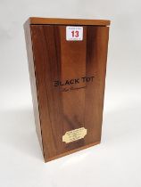 A 70cl bottle of Black Tot 'Last Consigment' British Royal Naval Rum, 54.3% abv, in walnut case,