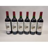 Six 75cl bottles of Chateau Segonzac Vieilles Vignes, 1998, Cotes de Blaye. (6)