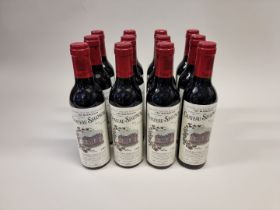 Twelve 37.5cl bottles of Chateau Segonzac Vieilles Vignes, 1995, Cotes de Blaye. (12)