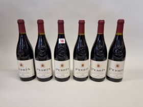 Six 75cl bottles of Gigondas, 1998, Perrin Freres. (6)