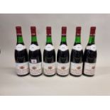 Six 75cl bottles of St Joseph Le Grand Pompee, 1982, Paul Jaboulet Aine. (6)