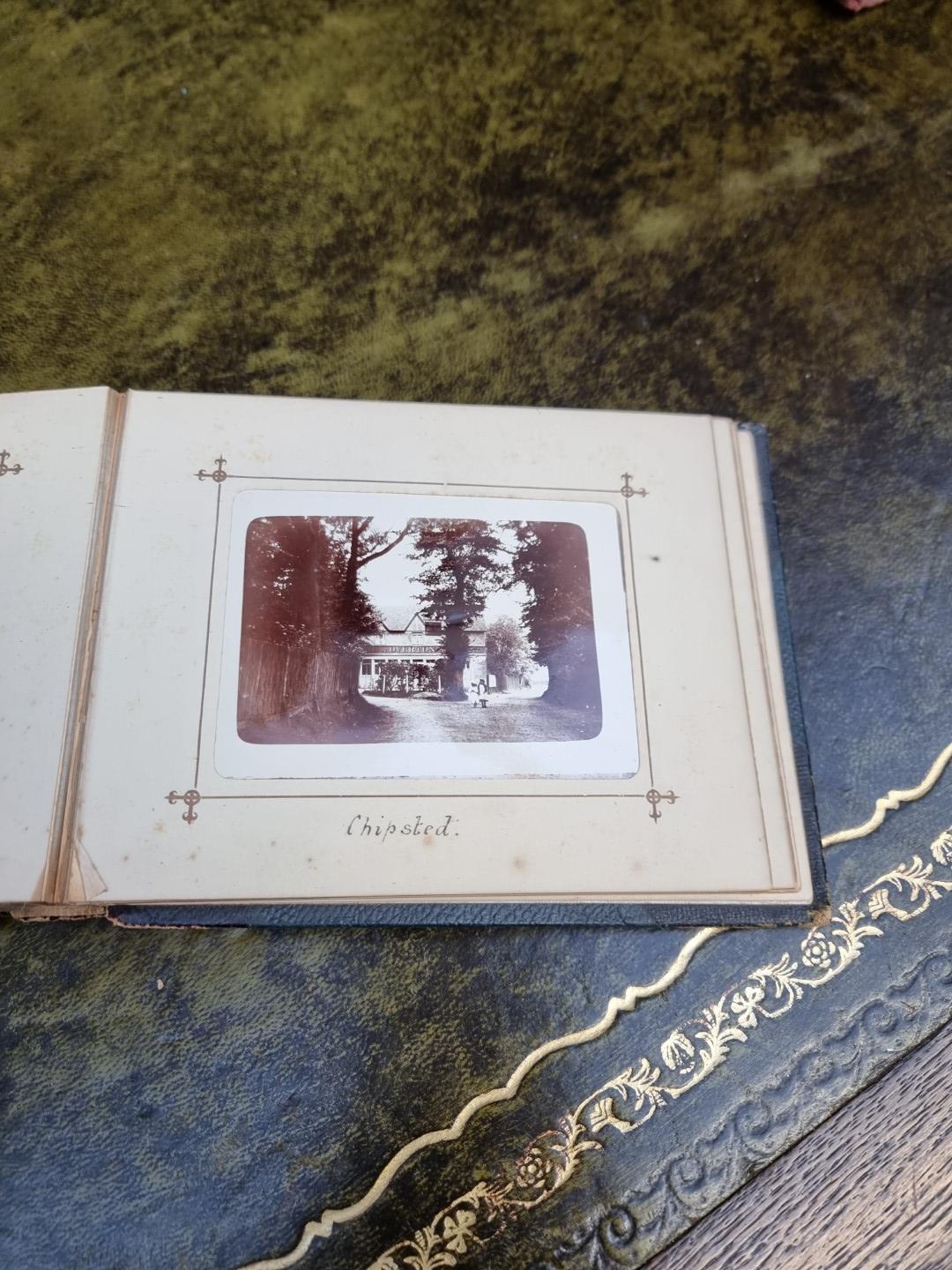 An interesting late 19th century album of French photographs, most annotated; together with - Image 36 of 66