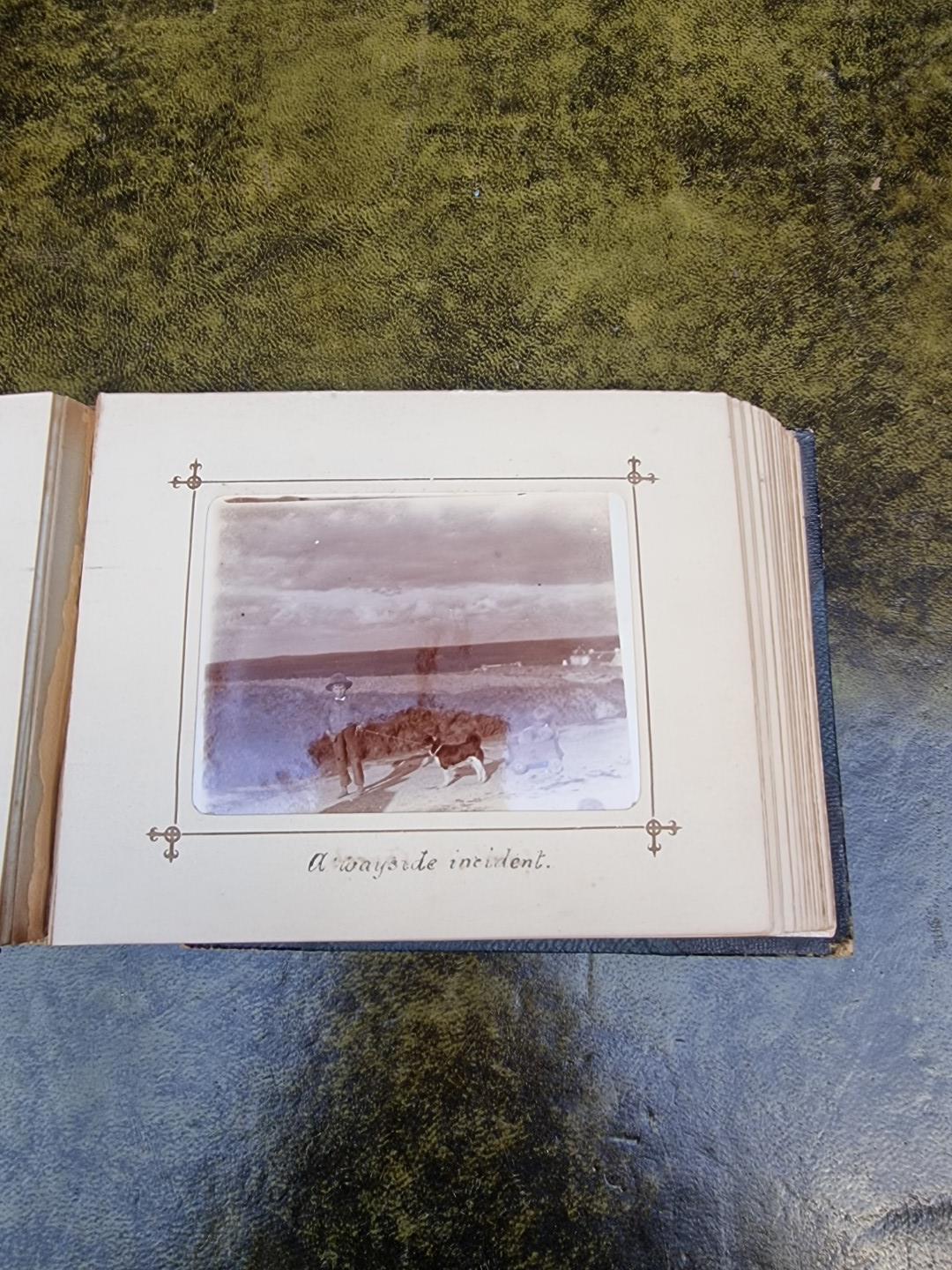 An interesting late 19th century album of French photographs, most annotated; together with - Image 5 of 66