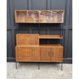 A 1950s walnut cabinet, by Vanson, 139cm wide, by repute originally purchased from Heals.