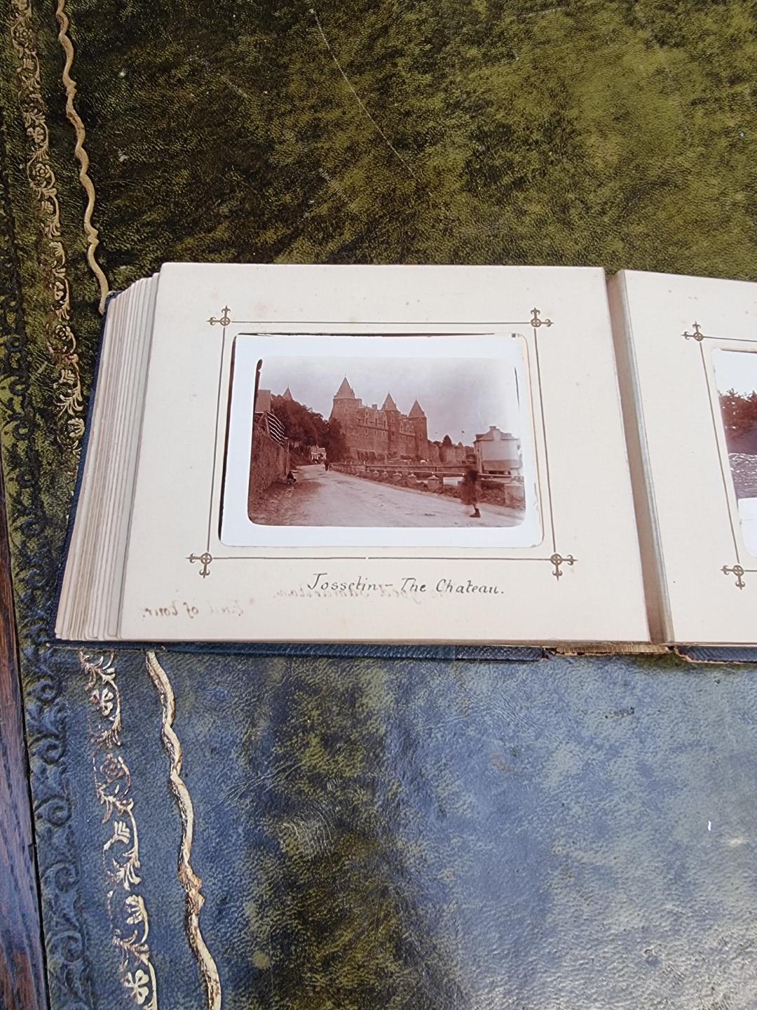 An interesting late 19th century album of French photographs, most annotated; together with - Image 33 of 66