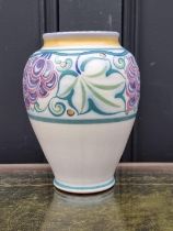 A Carter Stabler & Adams Ltd Poole vase, 17.5cm high.