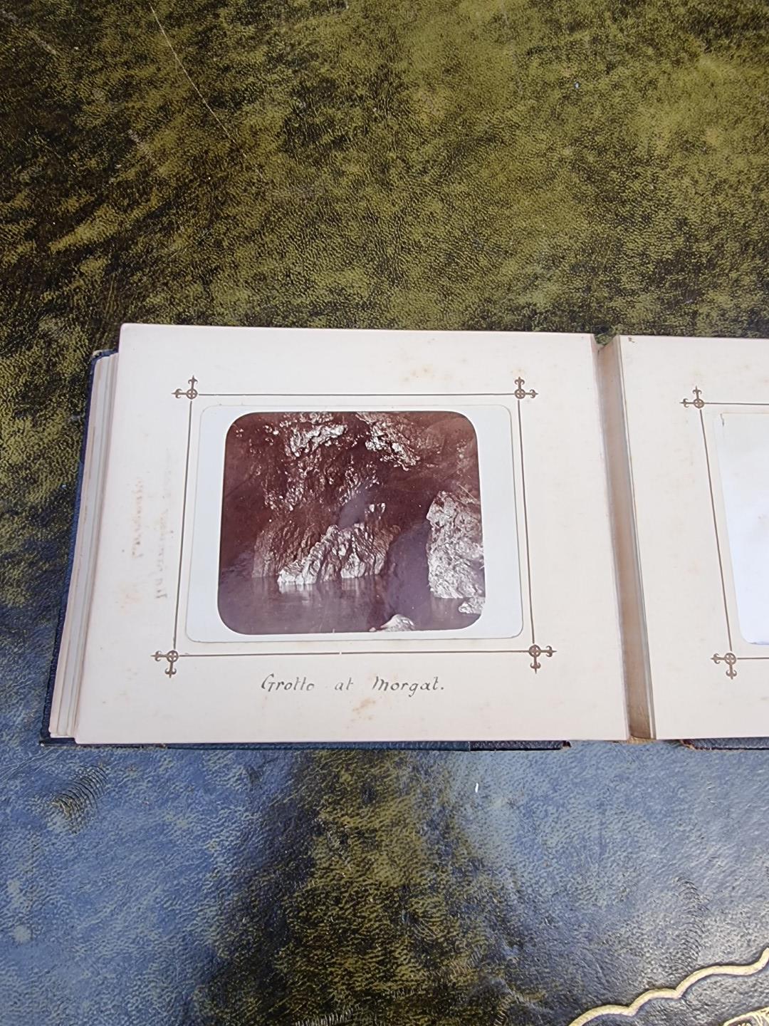 An interesting late 19th century album of French photographs, most annotated; together with - Image 15 of 66