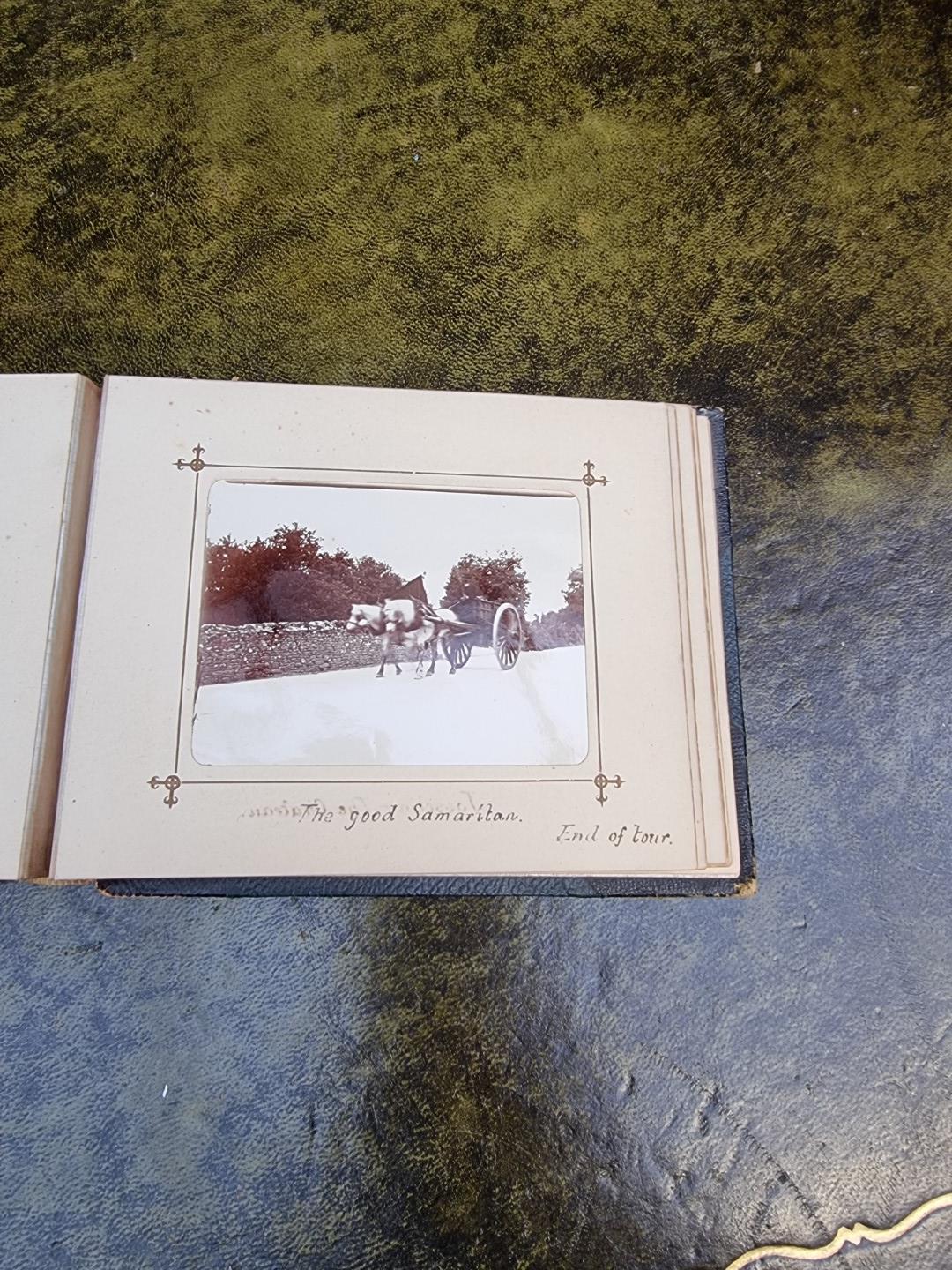 An interesting late 19th century album of French photographs, most annotated; together with - Image 34 of 66