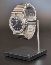A Rotary stainless steel quartz wristwatch, 34mm, Ref. 11414.