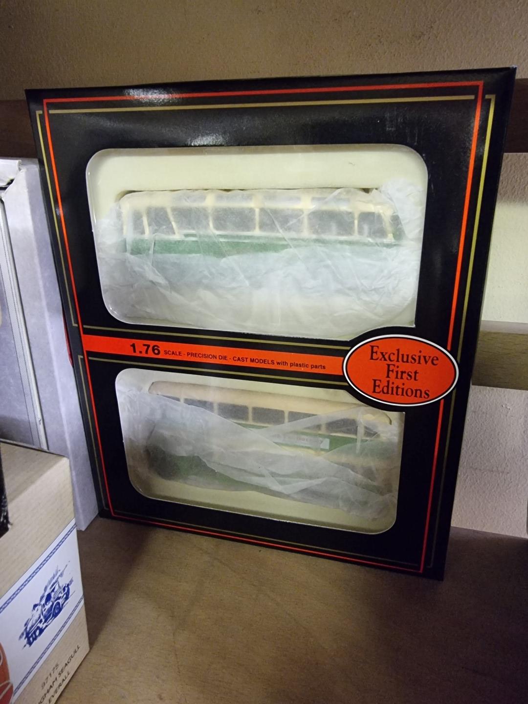 Corgi: thirteen boxed bus and coach models; together with three examples by EFE. (16) - Image 3 of 6