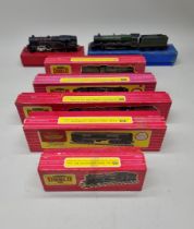 Hornby Dublo: a group of seven boxed locomotives, to include a No.2233 Diesel-Electric example; a