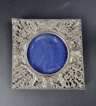 An Edwardian silver mounted photograph frame, by Thomas Latham & Ernest Morton, Birmingham 1902,