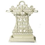 A cast iron stick stand