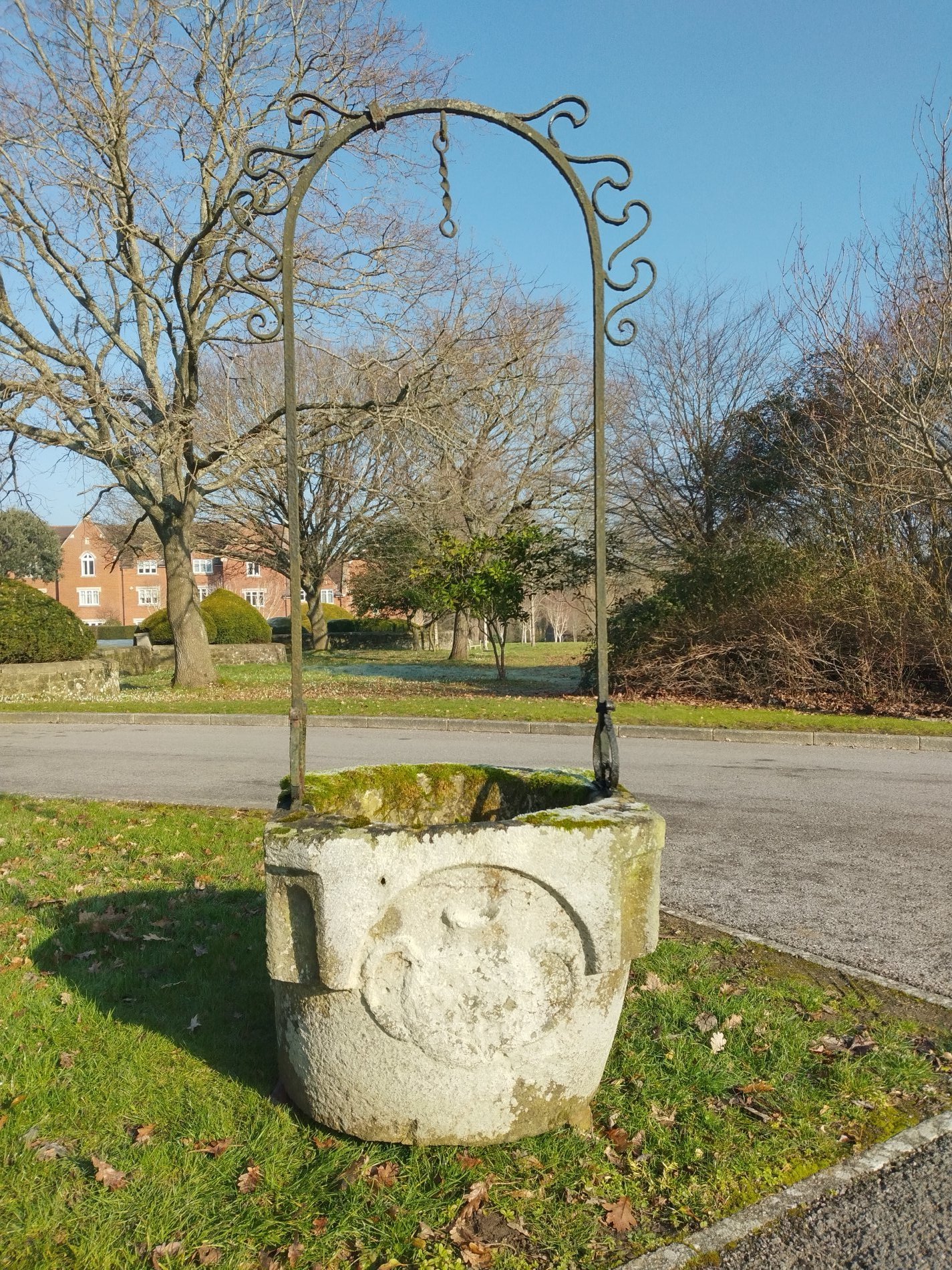 A rare and unusually small Istrian type stone wellhead