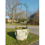 A rare and unusually small Istrian type stone wellhead