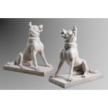 After the antique: An impressive pair of dogs of Alcibiades