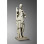 After the Antique: A cast iron figure of the Diana de Gabies