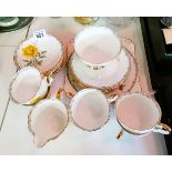 Royal Stafford "Roses to Remember" Part Tea Set