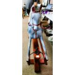 Antique Grey rocking horse by G and J Lines