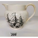 Creamware jug