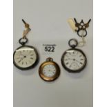 x3 pocket watches