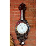 Oak Barometer W.A Perry & Co Birmingham