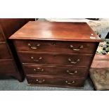 Antique petite chest of drawers