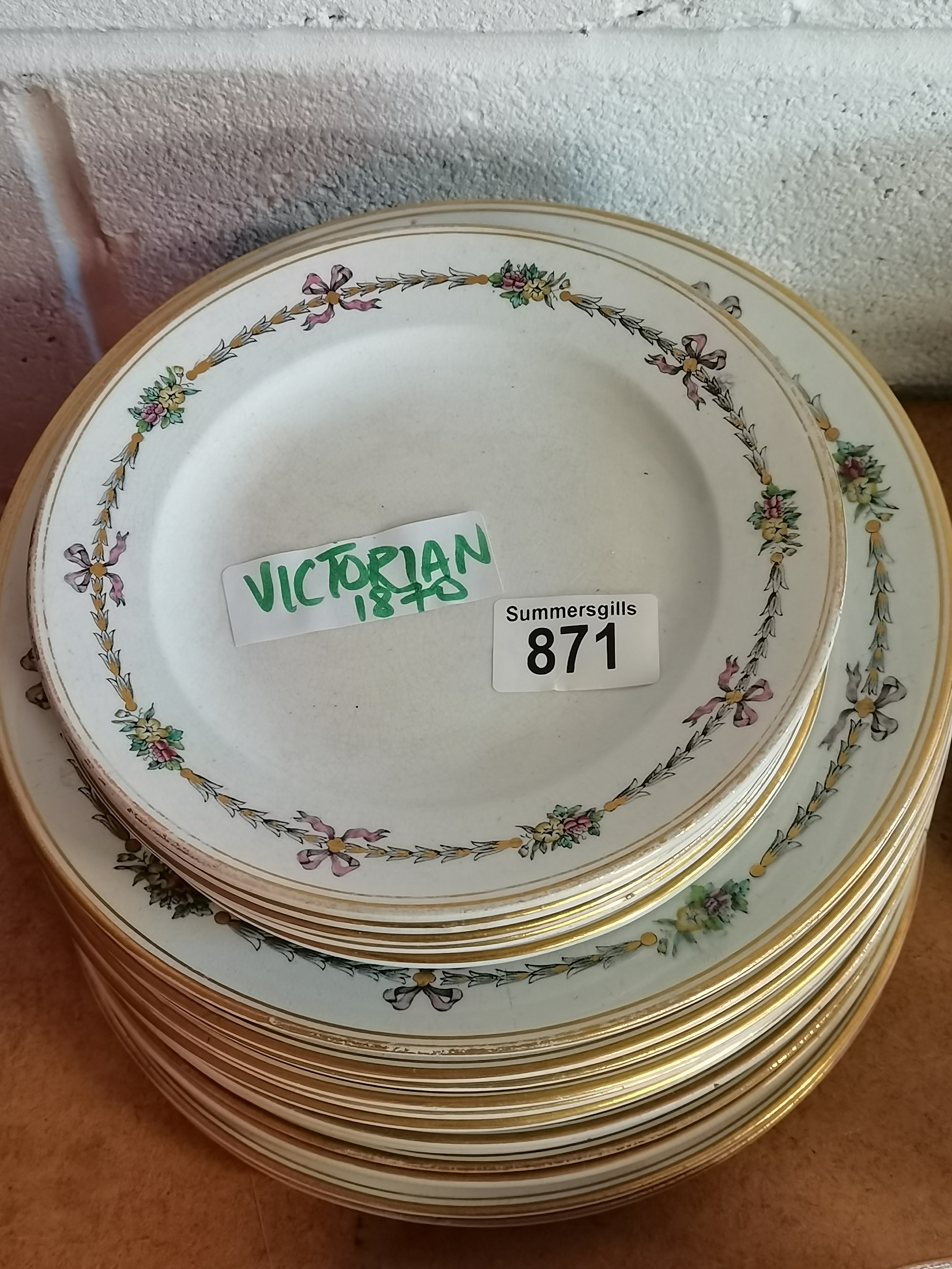 Victorian Plates - Image 2 of 4
