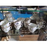 Royal Albert " Agalea" Tea Set (No Tea Pot)
