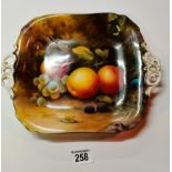 Royal Worcester 'fruit' dish