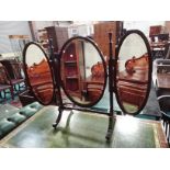 Antique dressing table mirror