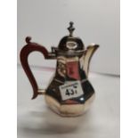 Silver coffee pot Hallmarked