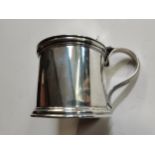 Silver mustard pot London 1928