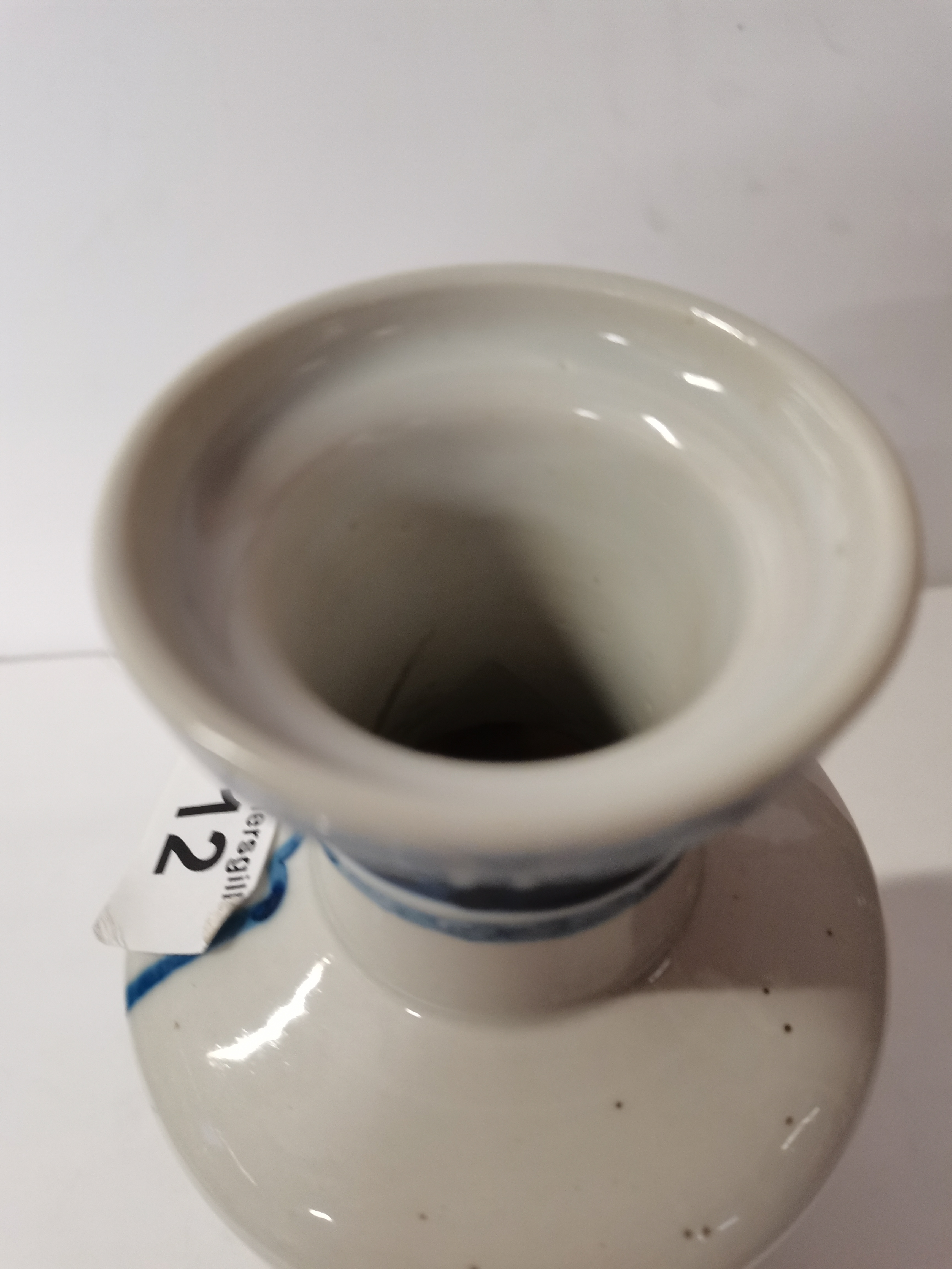 19th century Chinese Rouleau porcelain vase - Image 8 of 8