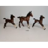 x3 Beswick bay foals - excellent condition