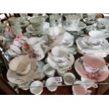 ENA Salisbury tea set and plates, jug and bowl