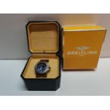 Breitling watch with papers and original box