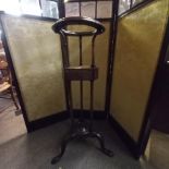 Georgian mahogany wig stand good condition