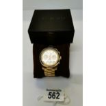 Michael Kors ladies gold wrist watch