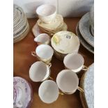 Roslyn China "Lily" Part Tea Set