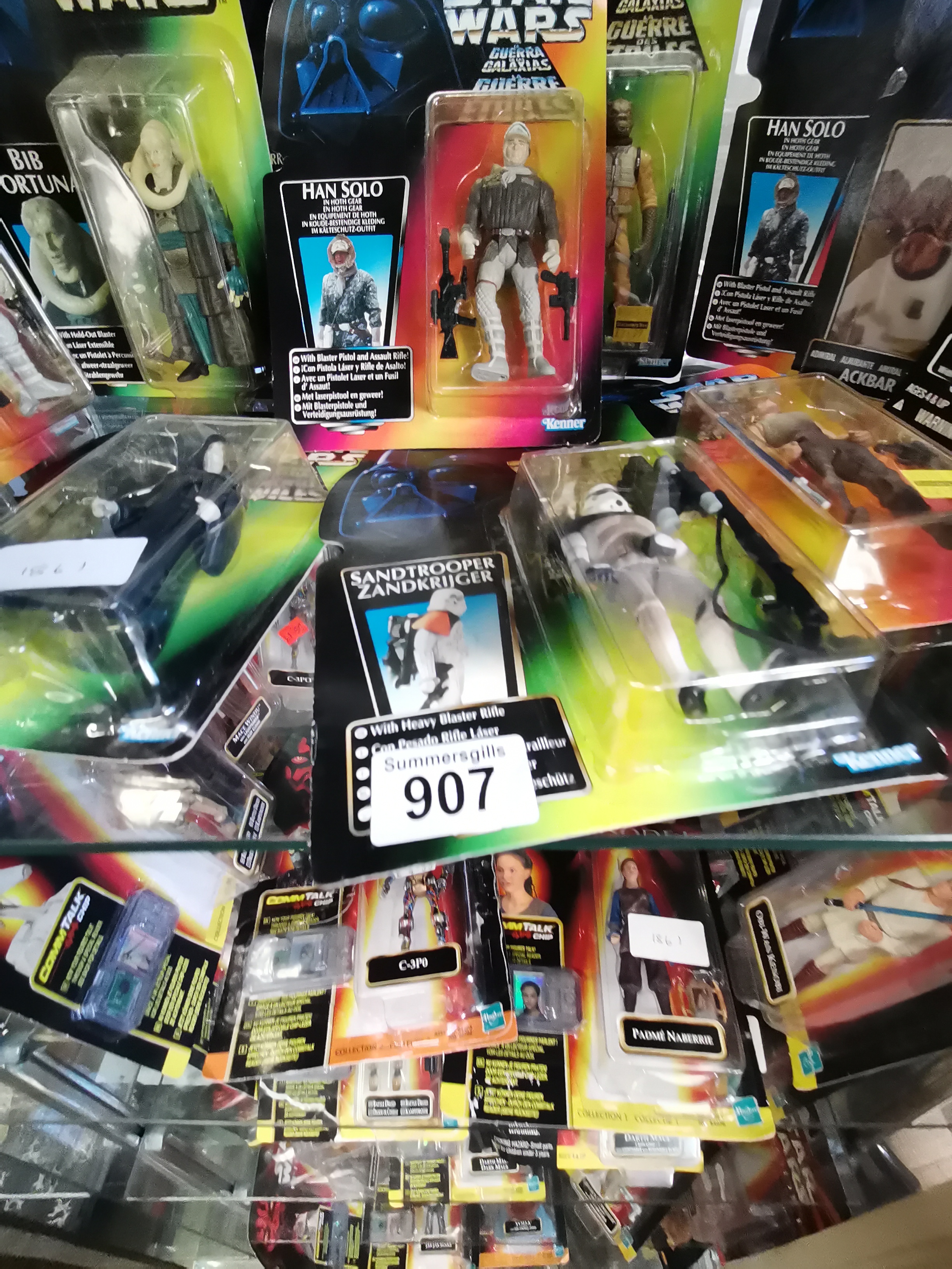 Over 50 boxed Star Wars figures