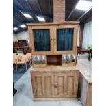 Vintage German Pine Kitchen dresser