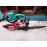 Bosch hedgetrimmer and Ozito chain saw