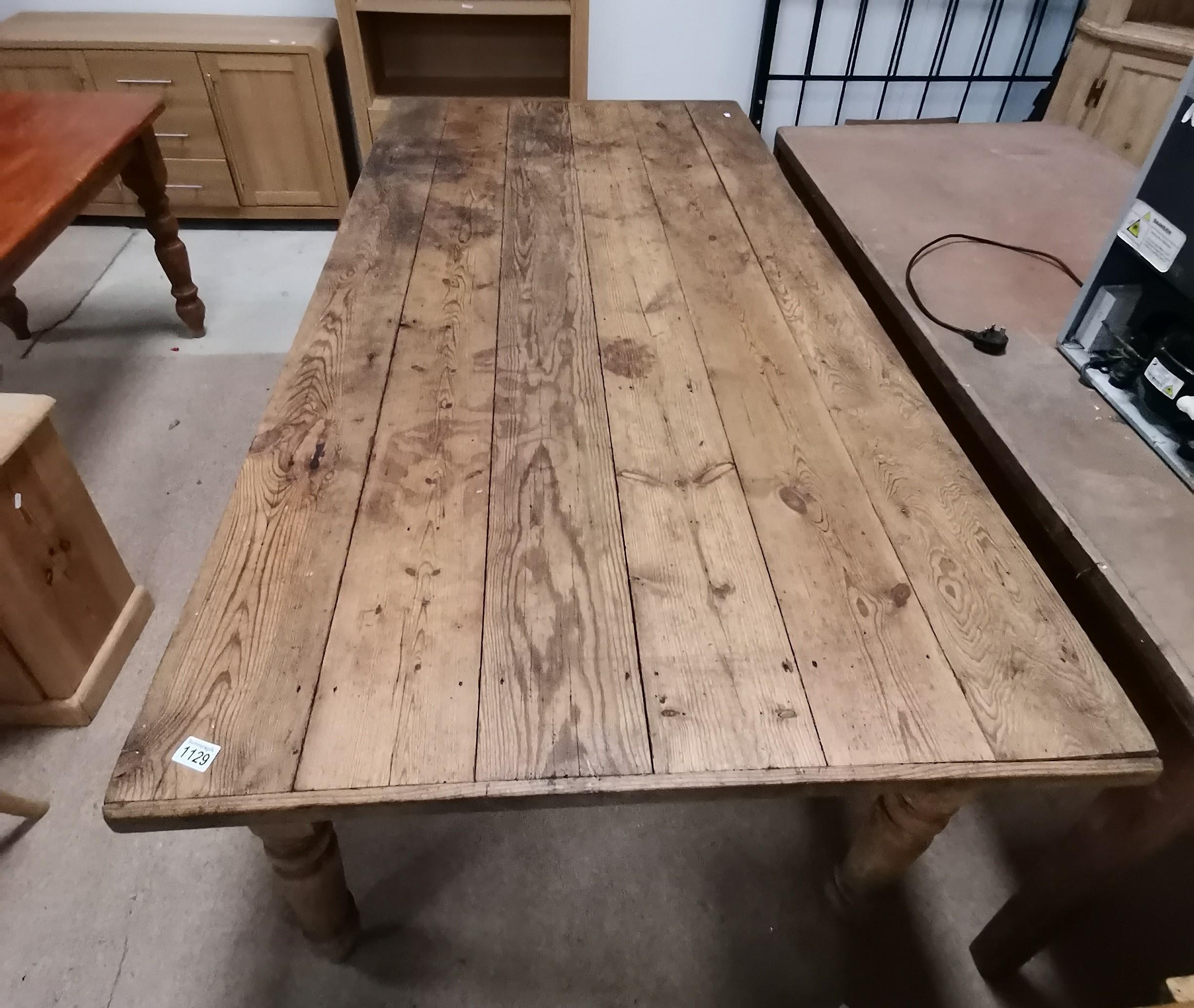 Farmhouse Pine kitchen table