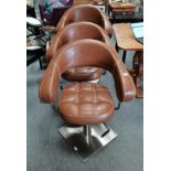 3 x Lotus Corby styling chairs