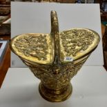 Victorian Brass Coal Scuttle