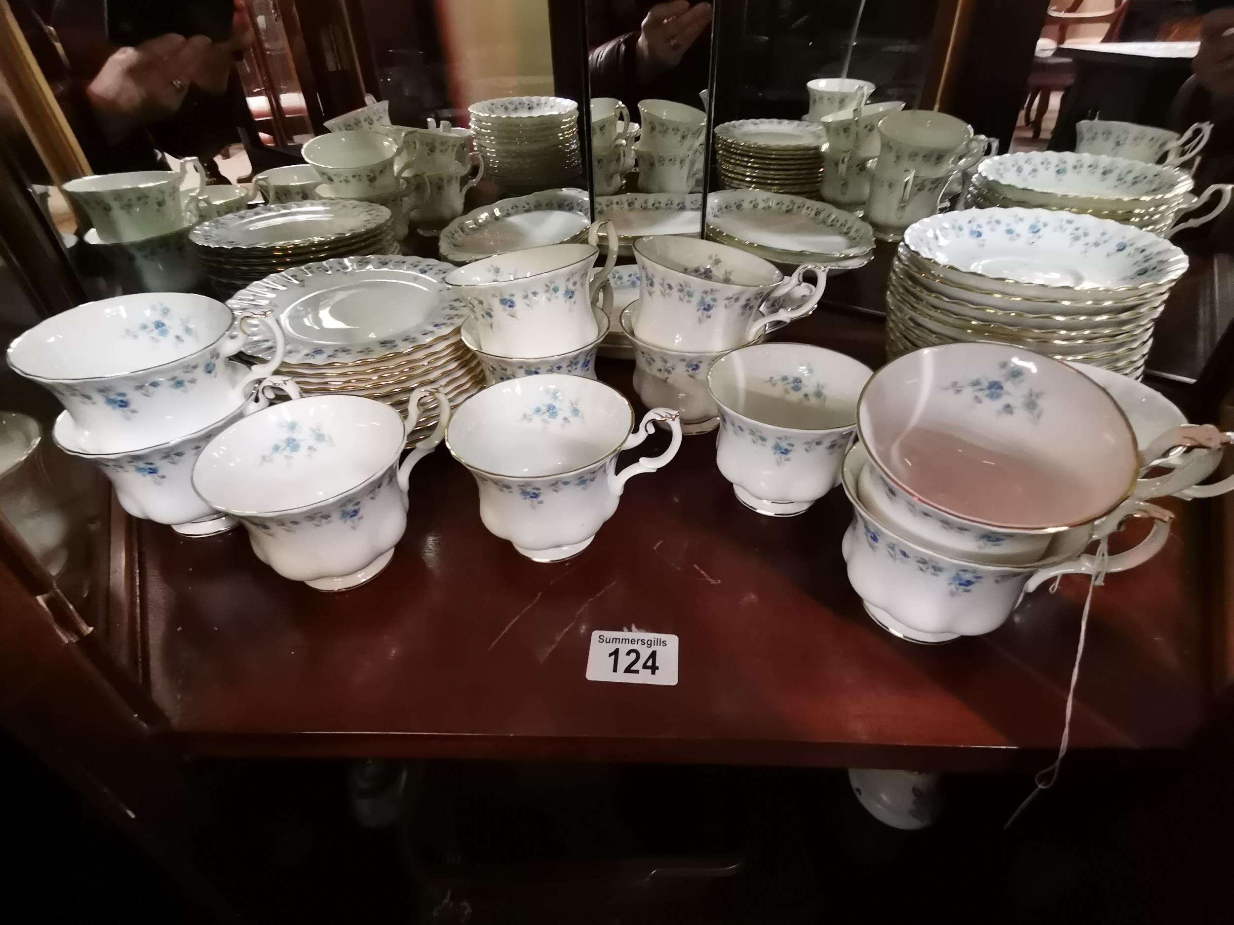 Royal Albert coffee set MEMORY LANE 1970s